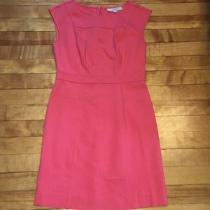 Loft pink dress sz 2